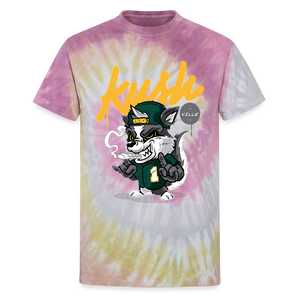 Kush Unisex Tie Dye T-Shirt - Desert Rose