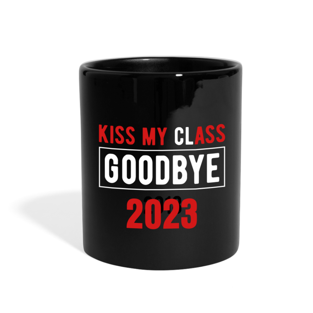 Kiss My Class Goodbye, 2023 Full Color Mug - black