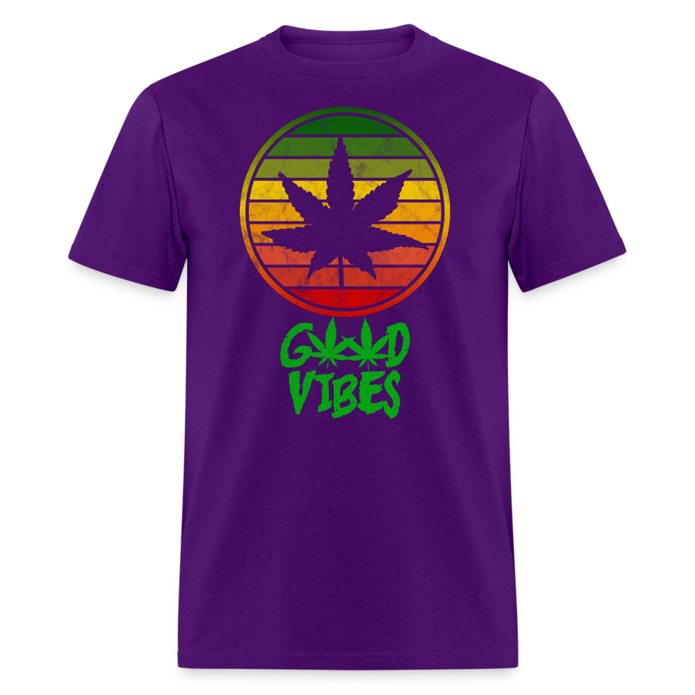 Good Vibes Unisex Classic T-Shirt - purple