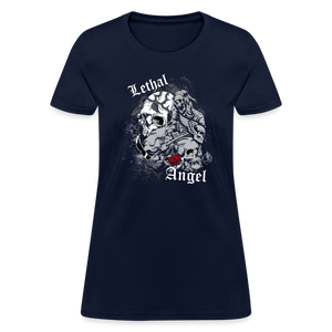 Lethal Angel Women's T-Shirt - navy