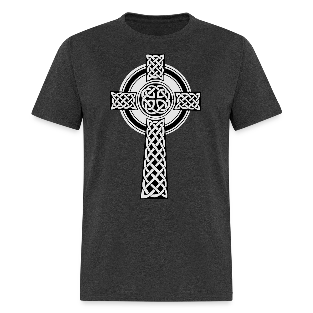 Celtec Cross Unisex Classic T-Shirt - heather black