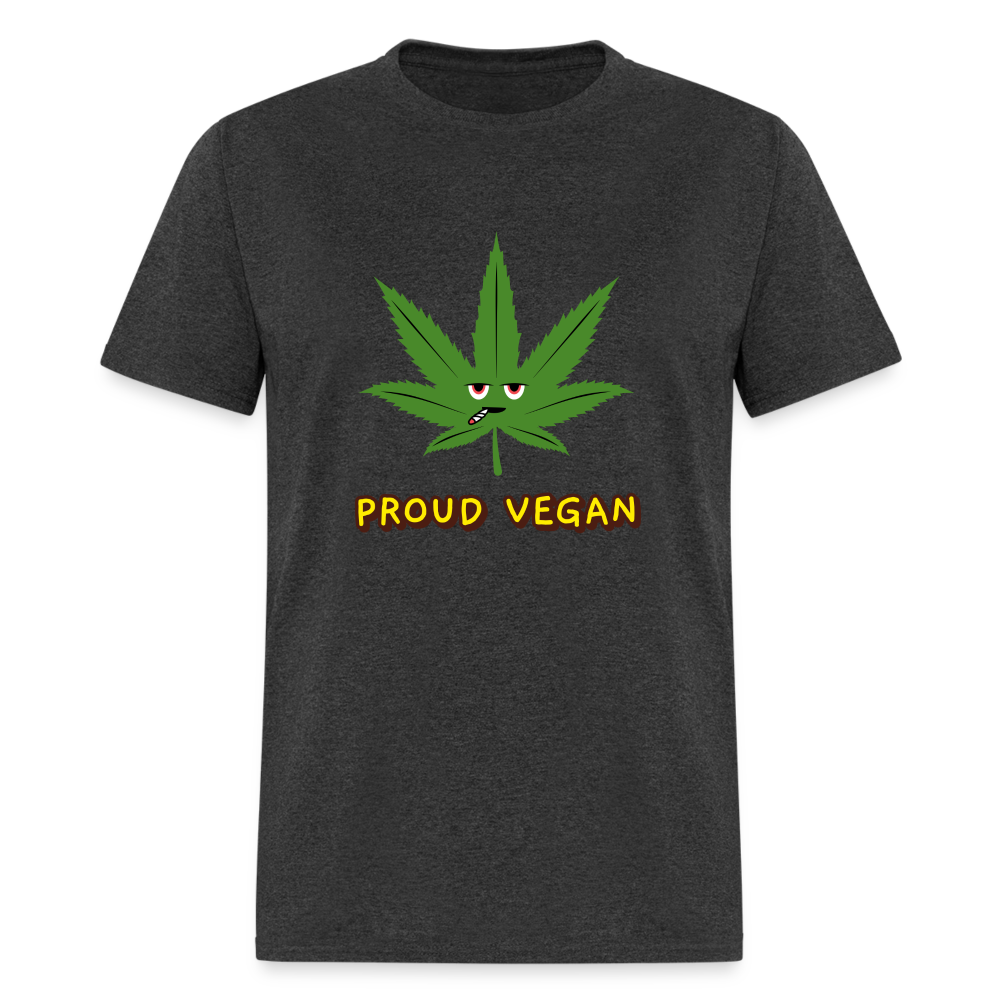 Proud Vegan Unisex Classic T-Shirt - heather black