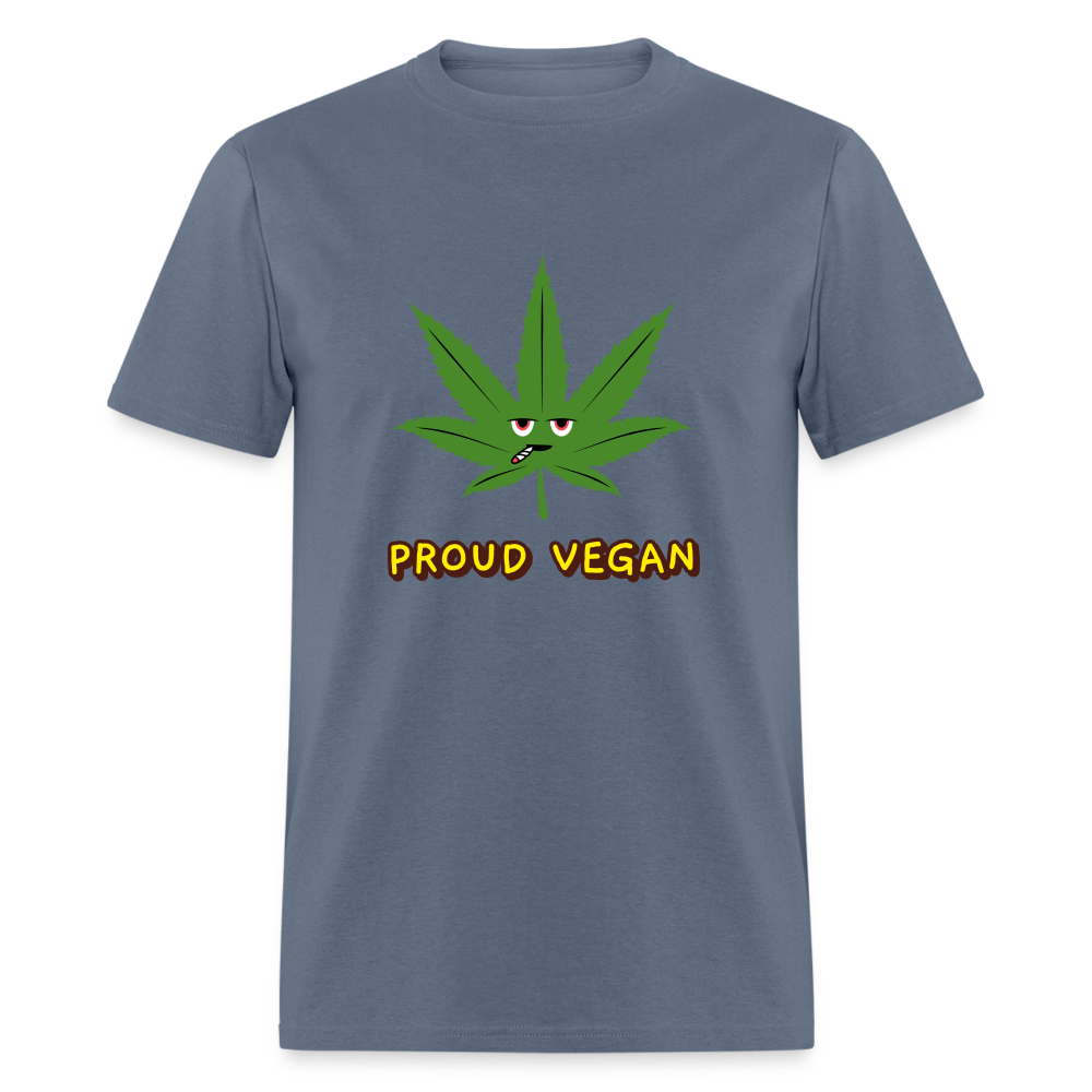 Proud Vegan Unisex Classic T-Shirt - denim