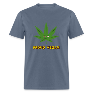 Proud Vegan Unisex Classic T-Shirt - denim