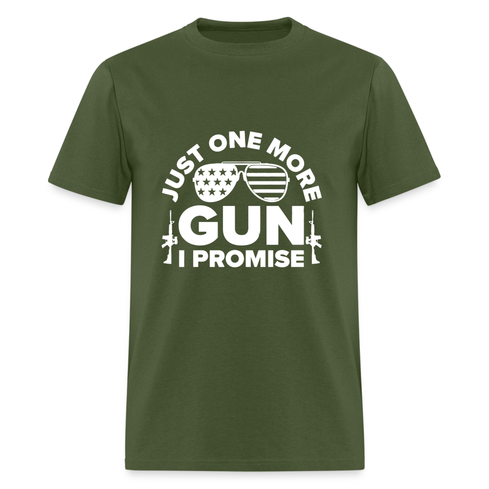 Just one more gun Unisex Classic T-Shirt - military green