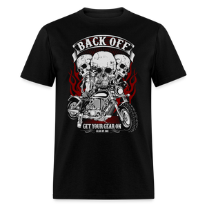 Back Off Unisex Classic T-Shirt - black