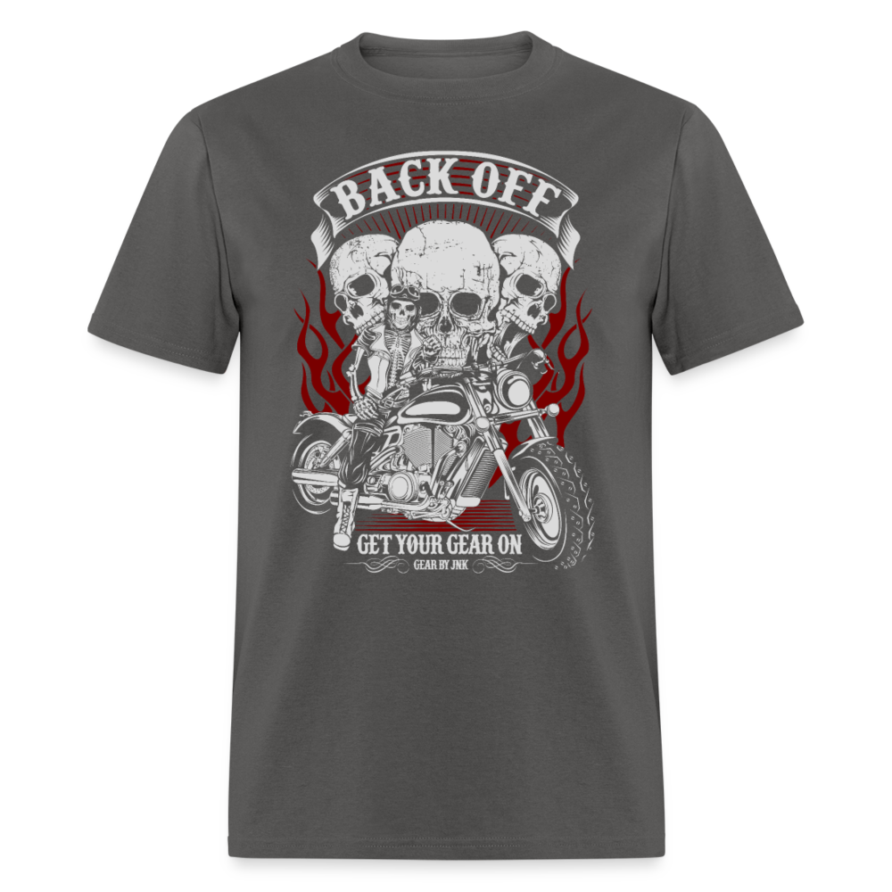 Back Off Unisex Classic T-Shirt - charcoal