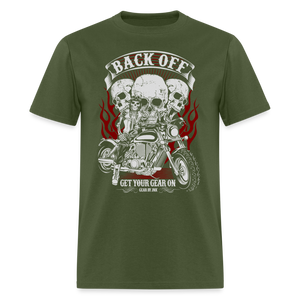 Back Off Unisex Classic T-Shirt - military green