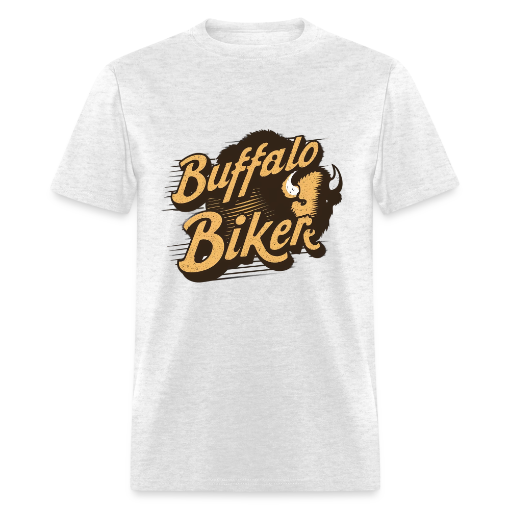 Buffalo Biker, Biker Unisex Classic T-Shirt - light heather gray