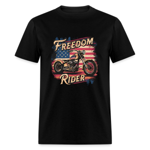 Freedom Rider Unisex Classic T-Shirt - black