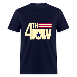 4th of July Unisex Classic T-Shirt - navy