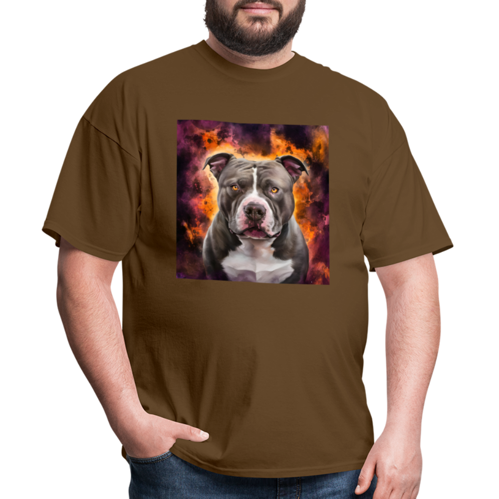 Pit bull Unisex Classic T-Shirt - brown