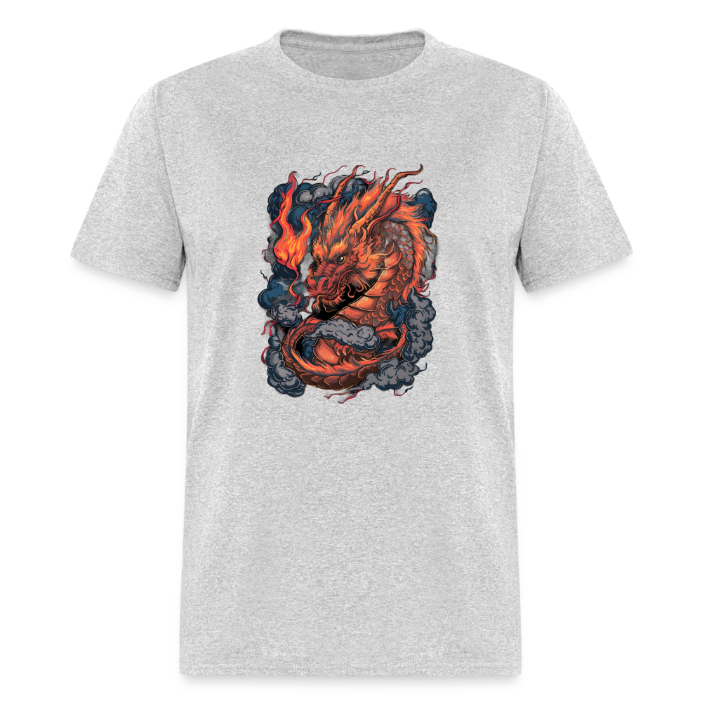 Dragon Unisex Classic T-Shirt - heather gray