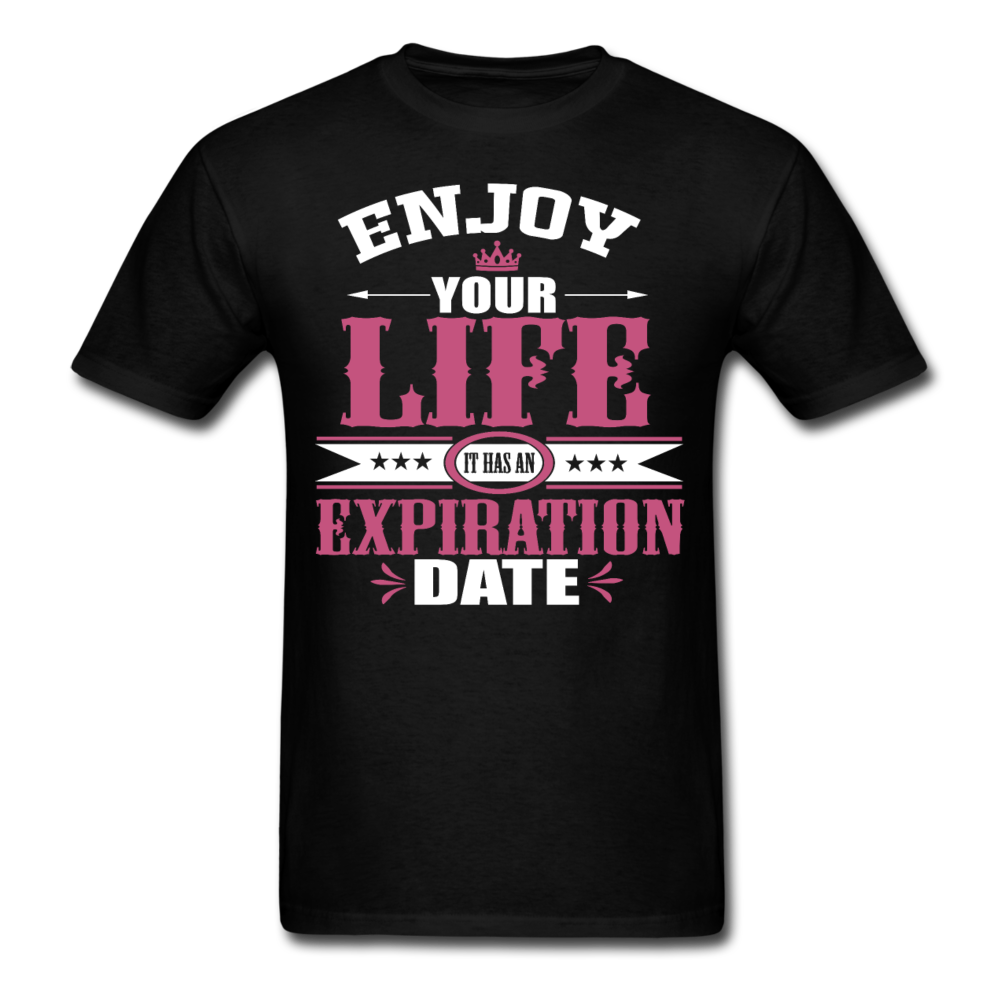 Enjoy your life, Unisex Classic T-Shirt - black