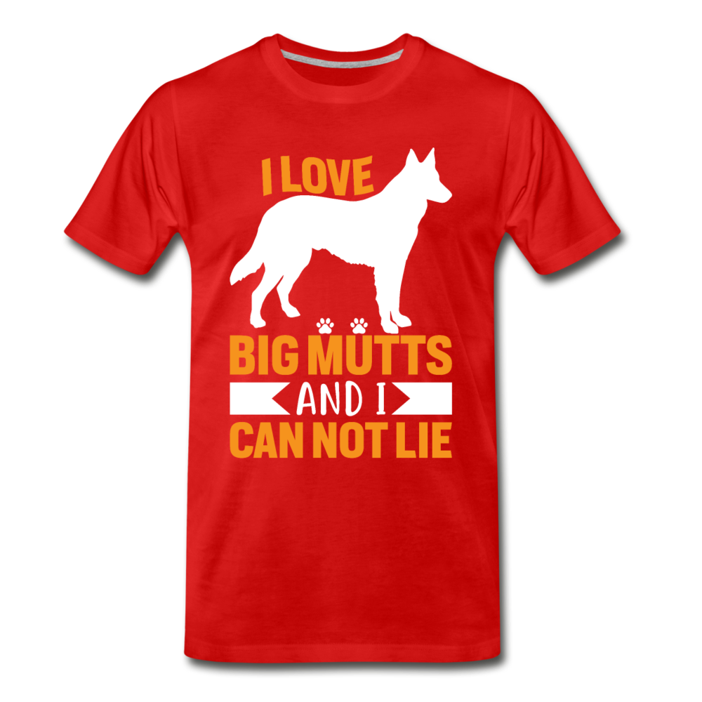 I Love Big Mutts And I can Not Lie - red