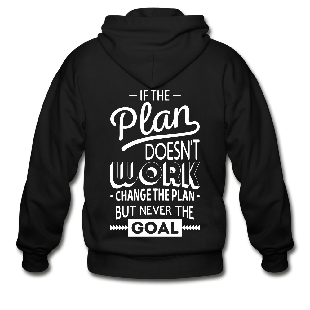 If the plan doesn't work, change the plan, but never the goal - black