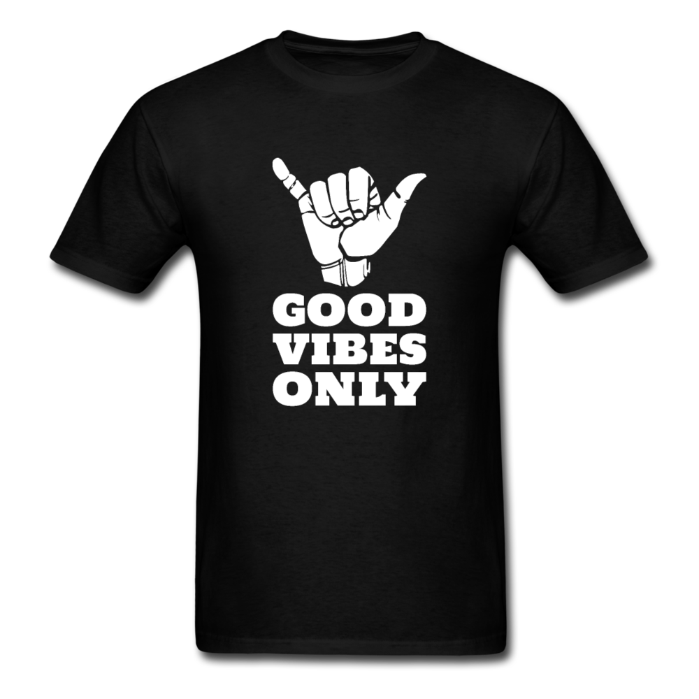 Good Vibes Only Men's T-Shirt - black