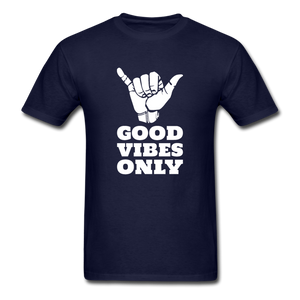 Good Vibes Only Men's T-Shirt - navy