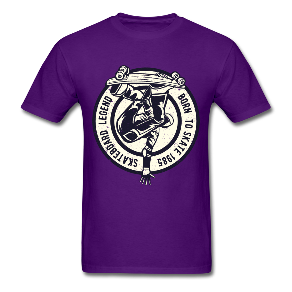 Born To Skate Unisex Classic T-Shirt - purple