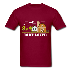 Dirt Lover Unisex Classic T-Shirt - burgundy
