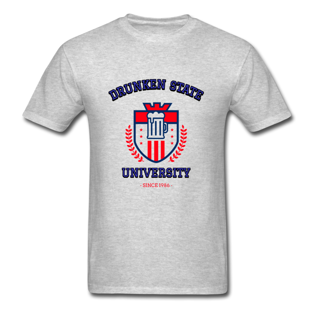 Drunken State University Party Unisex Classic T-Shirt - heather gray