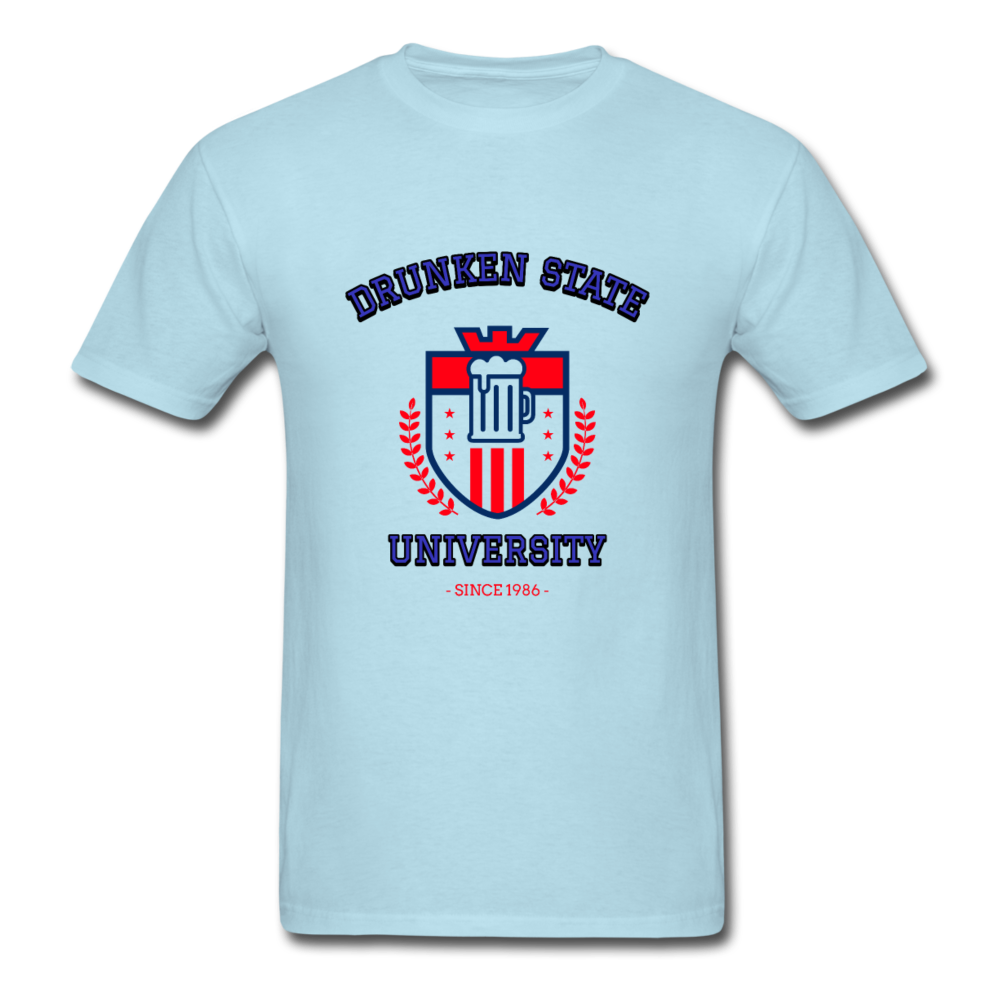 Drunken State University Party Unisex Classic T-Shirt - powder blue