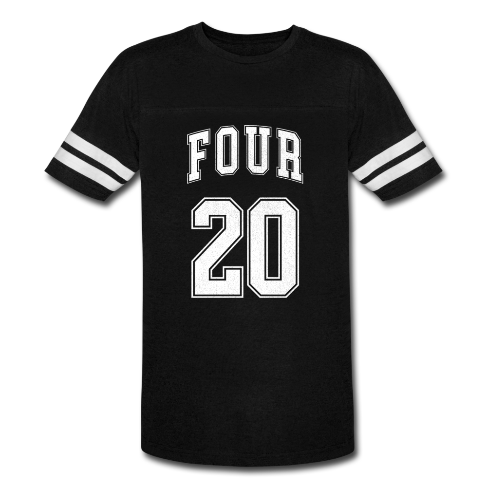 420 Vintage Sport T-Shirt - black/white