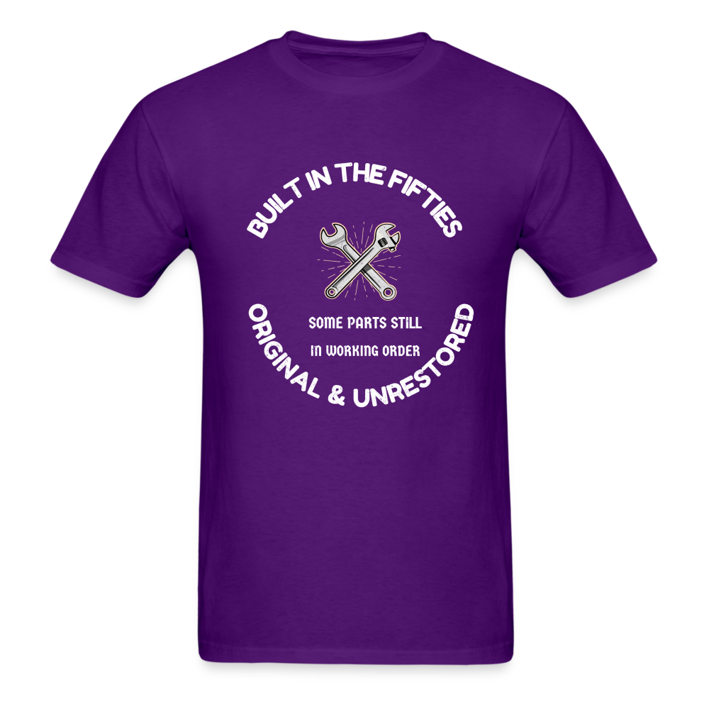 Built In The Fifties Unisex Classic T-Shirt - purple